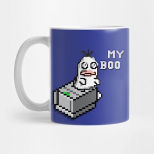 oh My Boo funny Pixel Ghost Mug